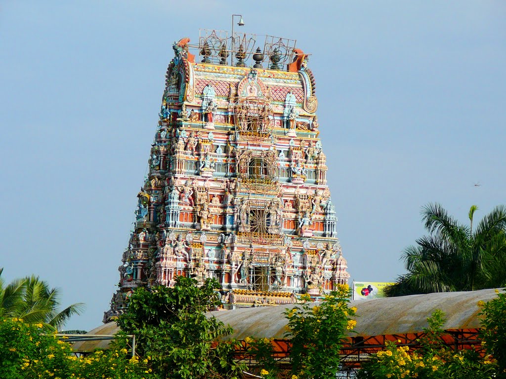 Galli Gopuram of Sri Venkateswara Temple at Vykuntapuram