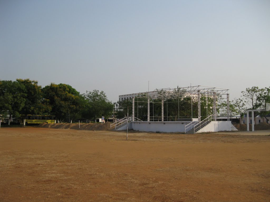 Open air stage