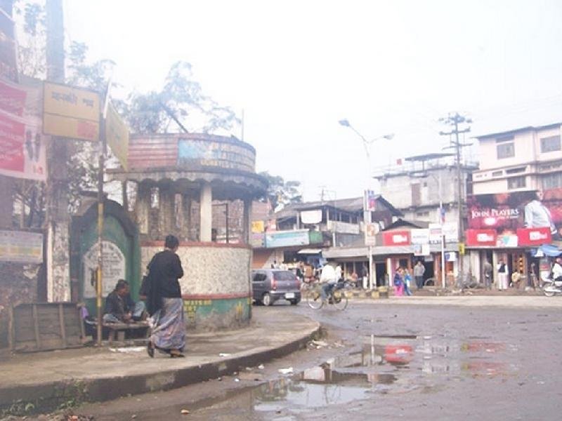 Dibrugarh town main road