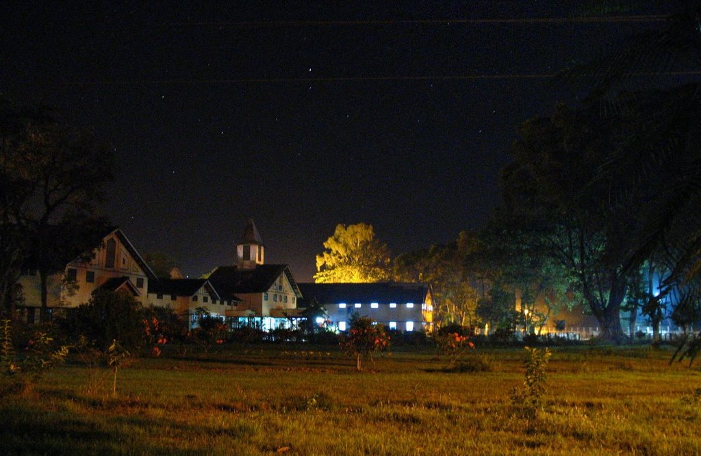 opd block, assam medical college,evening time