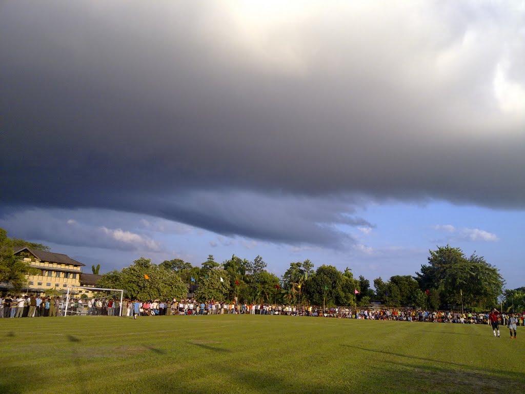 football match at AMC field