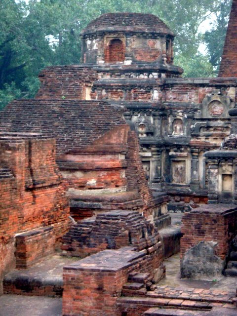Templo ruinas Universidad de Nalanda, India