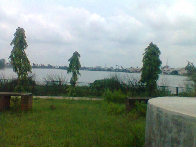Dighi lake view from the park