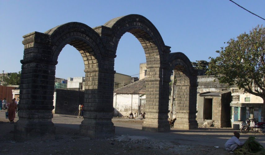 ruined gate