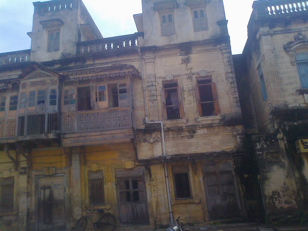 Porbandar, a beautiful of the old house Photo By Raju Odedra Mo.7698787895