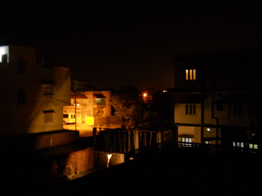Nigt view of H.H.Colony
