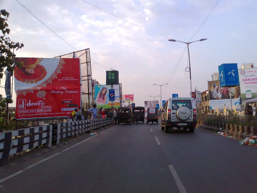 Over Bridge, Ranchi main Road