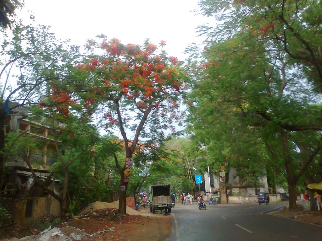 Road near Siram toli Chowk,Ranchi