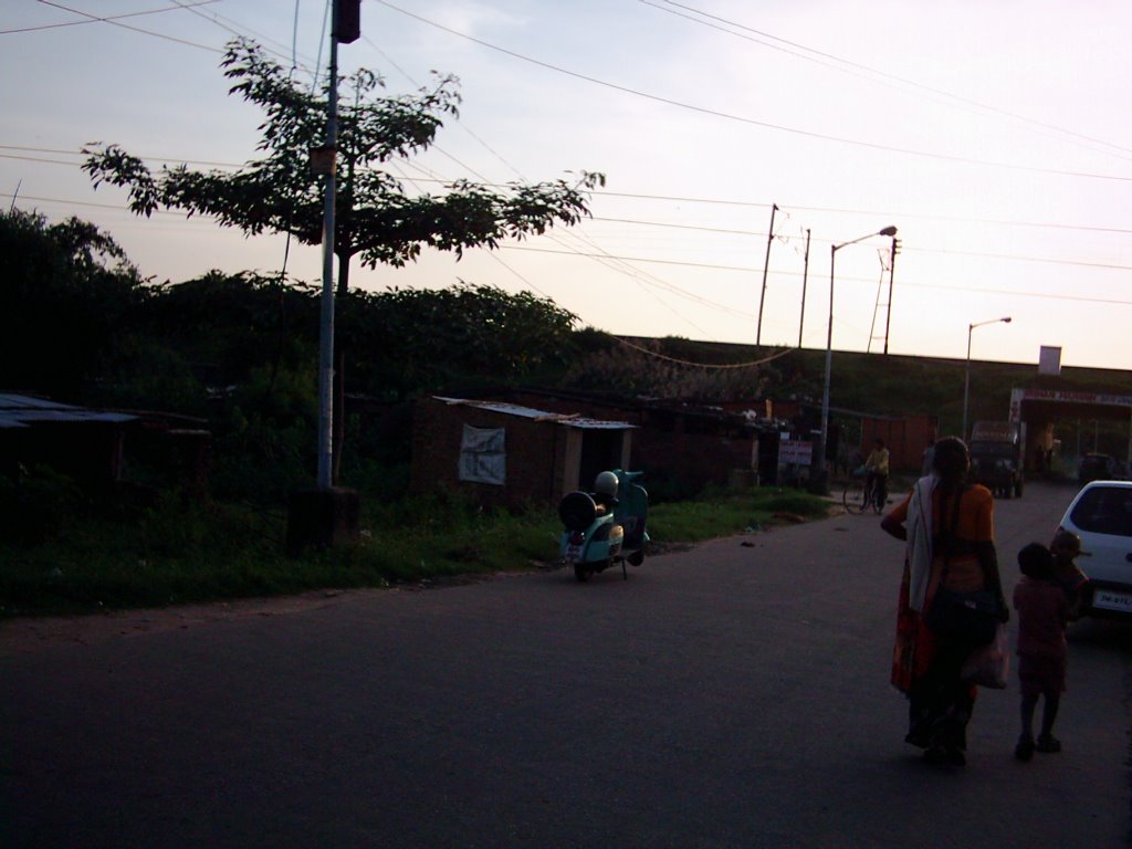 Road to satellite colony, Ranchi