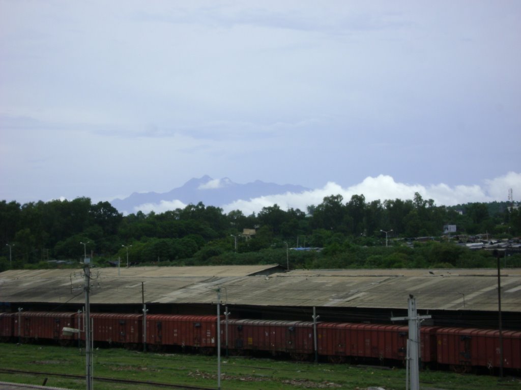 TRIKUTA PARVAT FROM JAMMU STATION