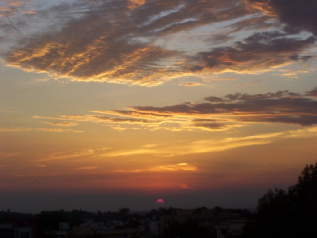 Sunset at Jammu