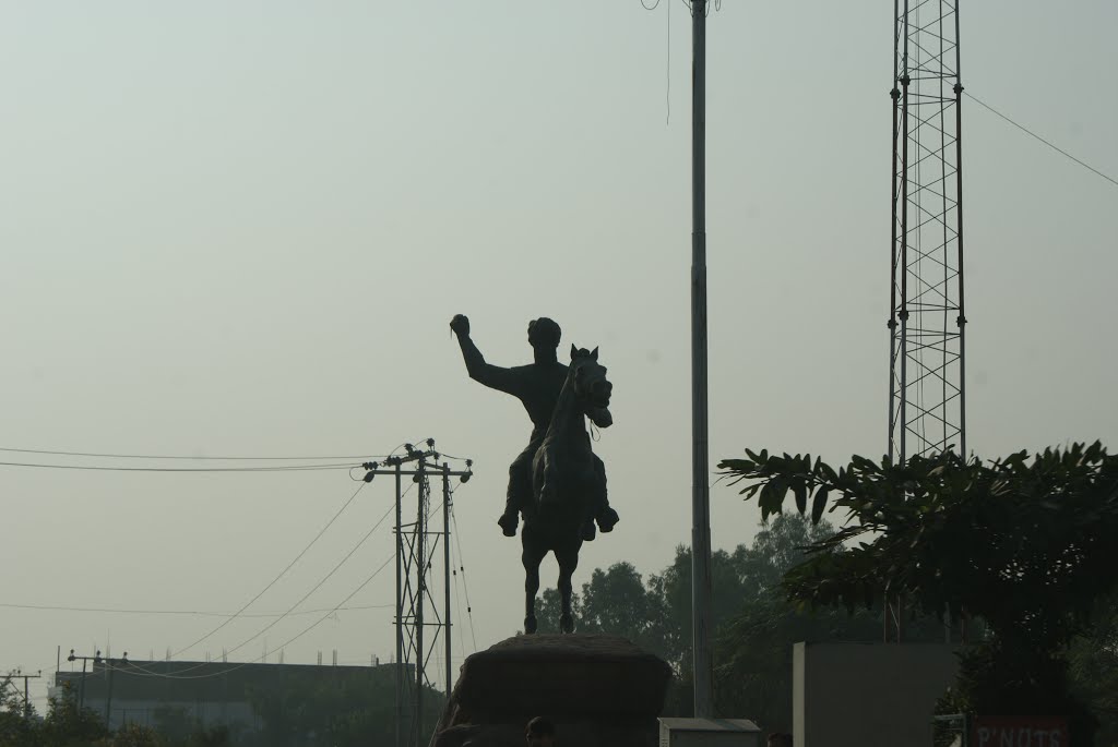 Statue of Zorawar -maker of modern J&K