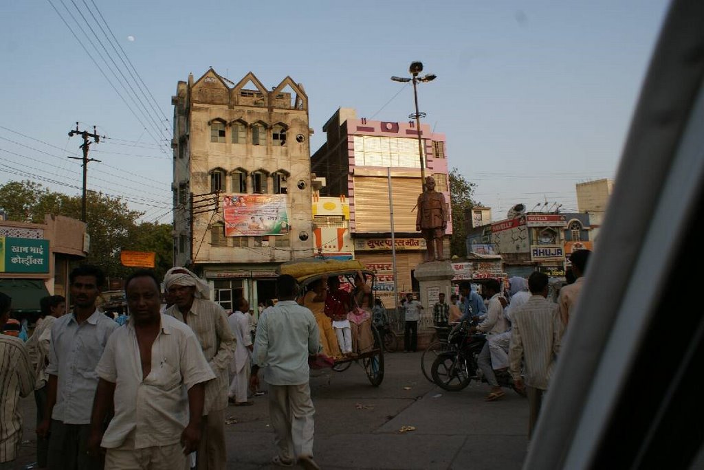 Netaji Subhash statue in Burhanpur Madhya Pradesh