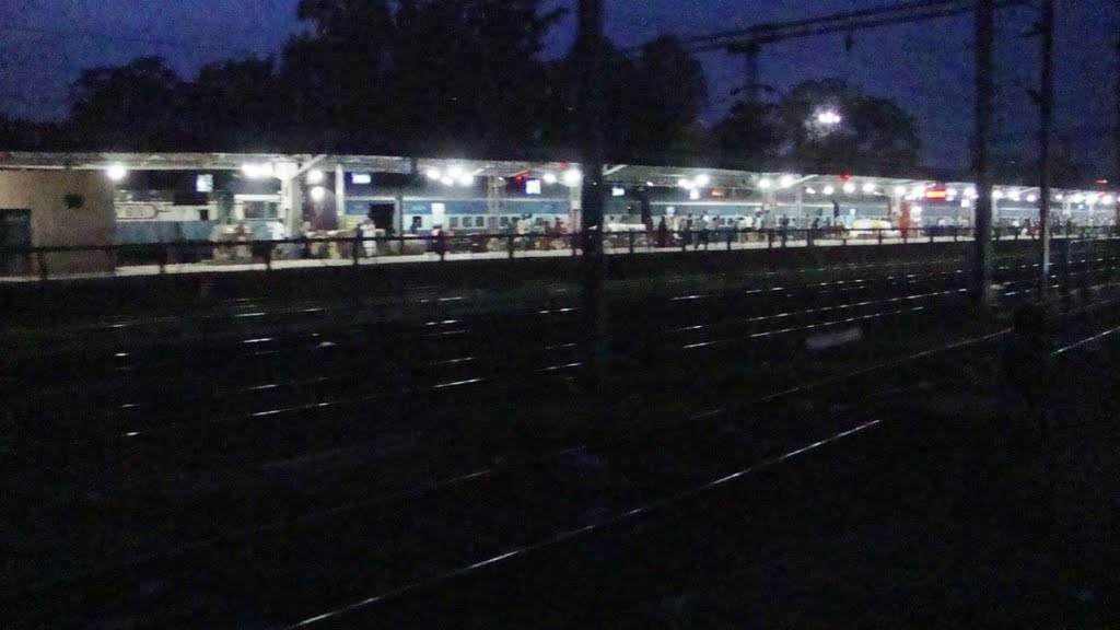 DSC07119 भोपाल போபால்  భోపాల్  BHOPAL Stn at night