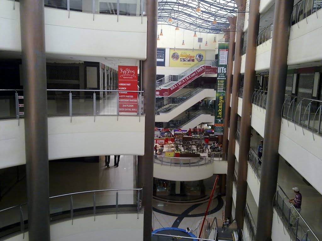 D. D. Mall inside view at Gwalior