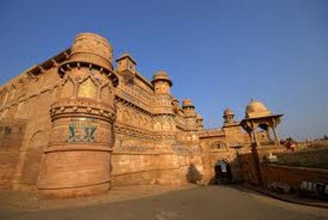 Gwalior Fort, Gwalior, Madhya Pradesh, India