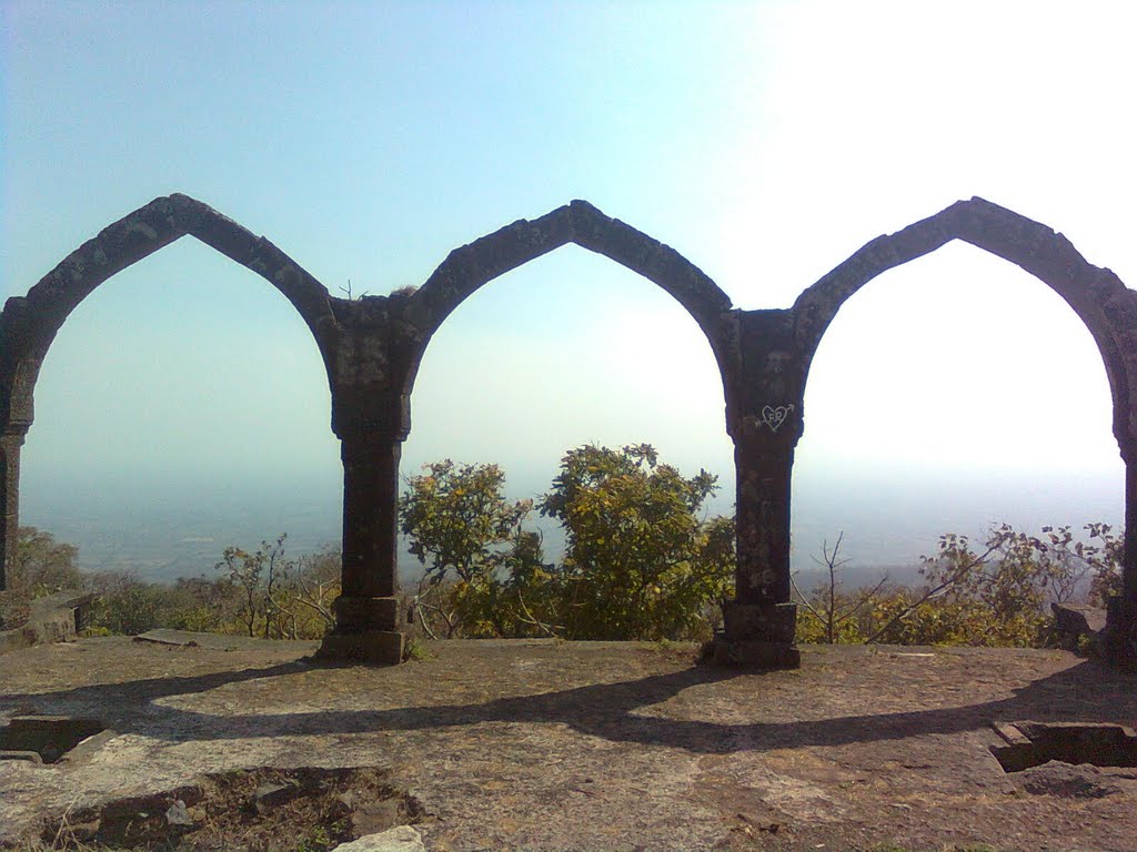 त्रीकमान Tri-Archy at Narnala Fort