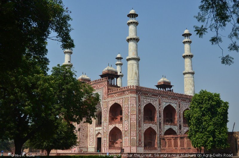 The Tomb of Akbar the Great - Sikandra, India