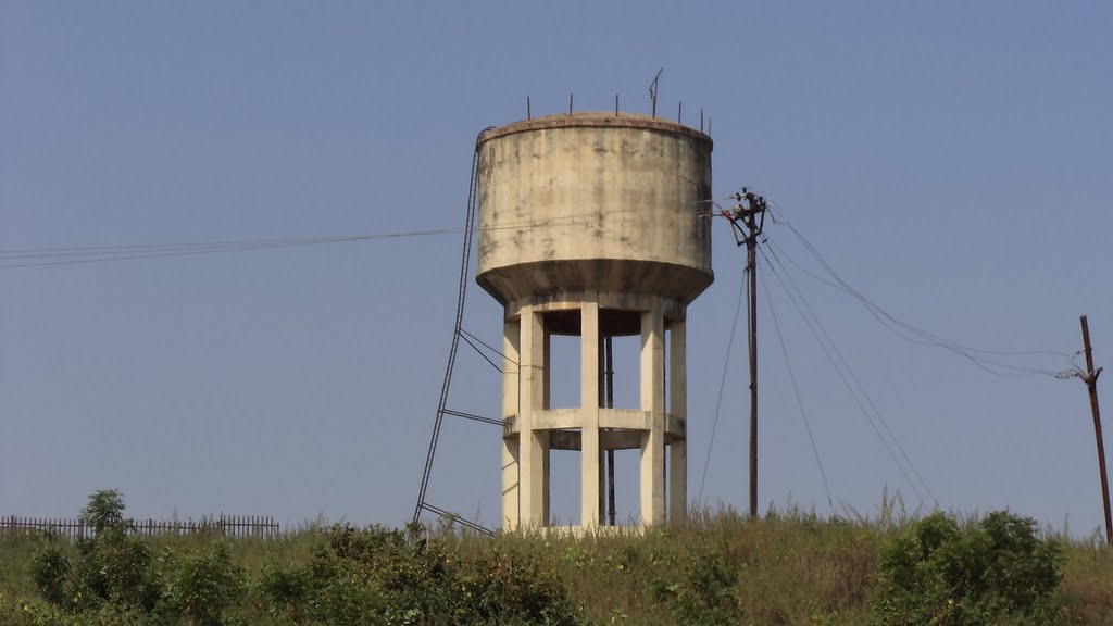 Water Tank, Katni, View from Moving Train