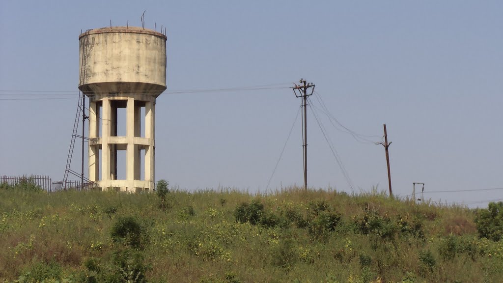 Water Tank, Katni, View from Moving Train
