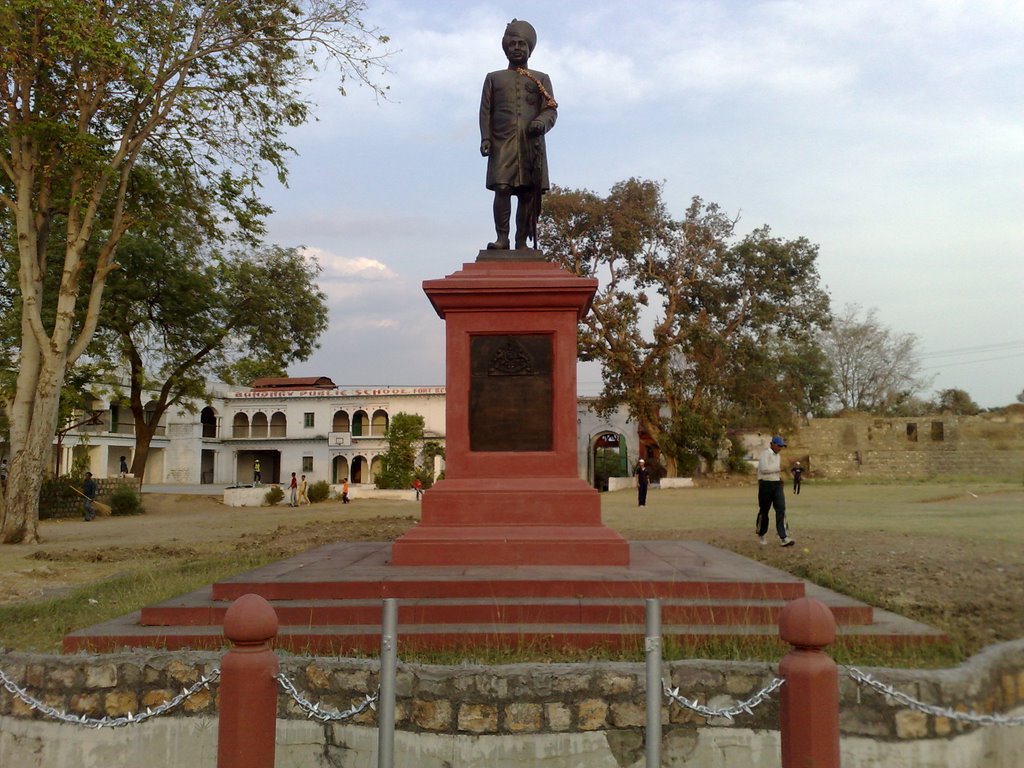 Late Maharaja Gulab Singh statue