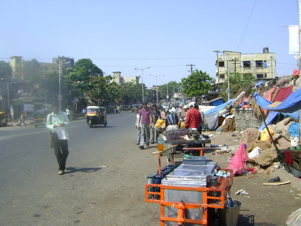 Kalyan Road from pipe line