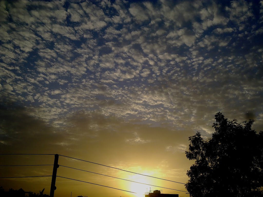 Sunset at Bhusawal, Maharashtra, India by Suresh Joshi