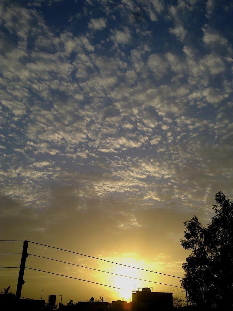 Sunset at Bhusawal, Maharashtra, India by Suresh Joshi