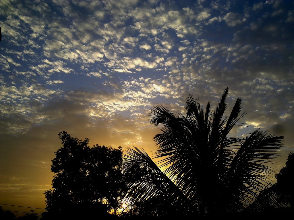 Sunset at Bhusawal, Maharashtra, India by Suresh Joshi