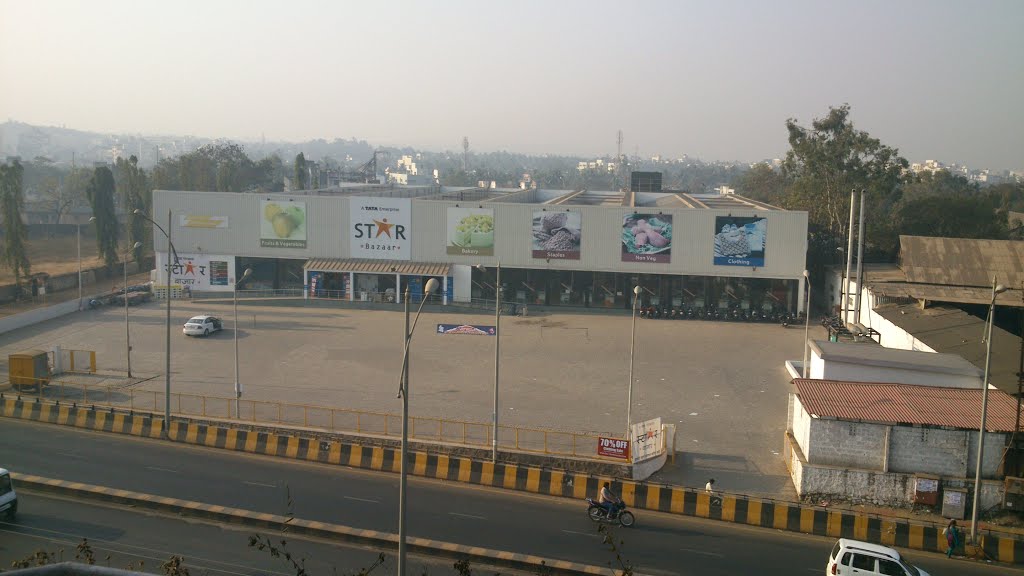A Modern Bazzar in a Traditional Town