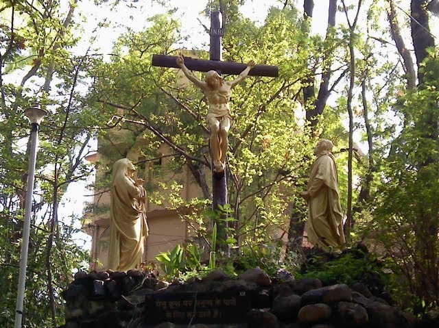 Jesus Christ at Grotto of Mother Lourdes, Nagpur