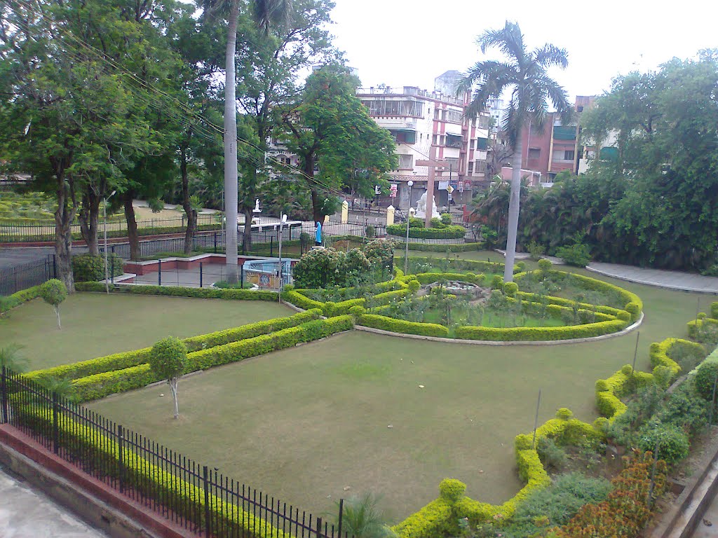 Lawn at St. Johns School, Nagpur