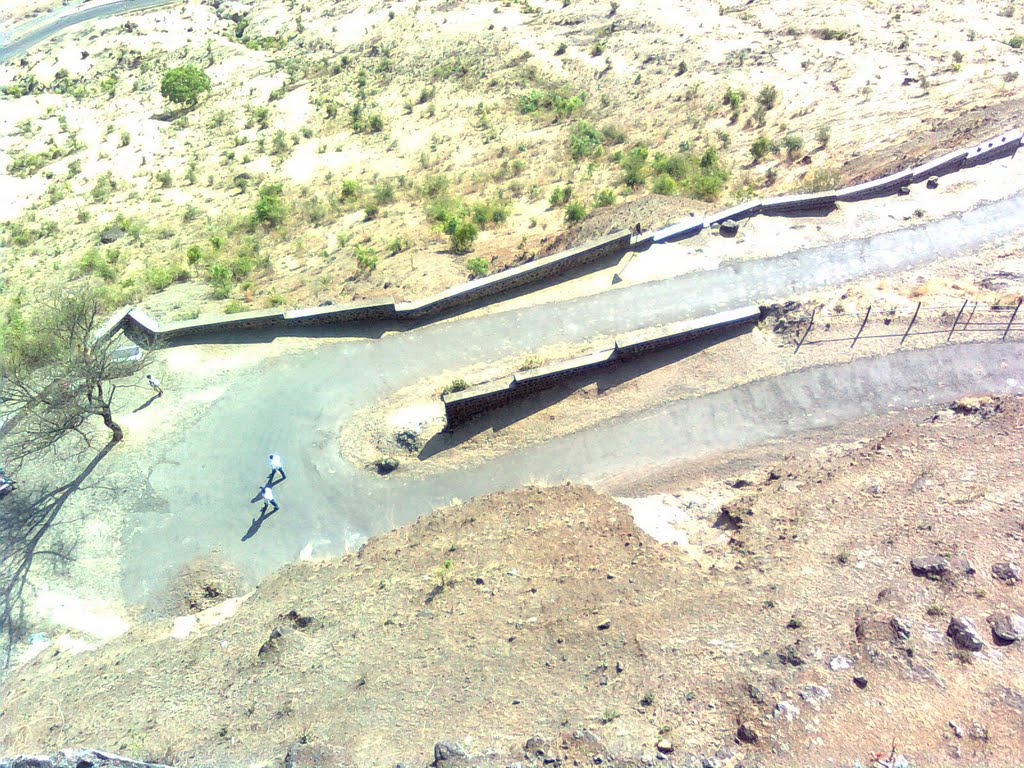 Hair pin bend road, Fort Ajinkyatara, अजिंक्यतार्‍याचा वळणदार मार्ग