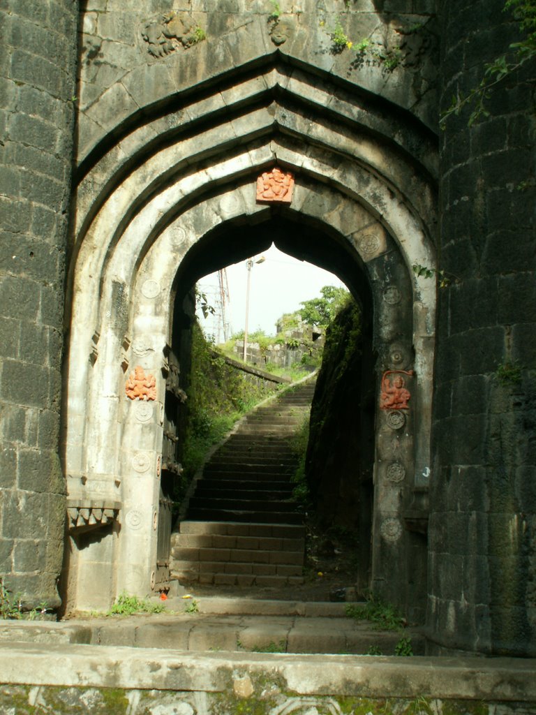 Main Gate, Ajinkyatara Fort, Satara, India