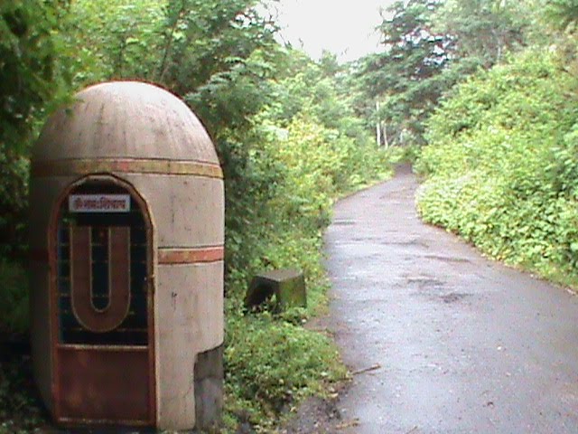 अजिंक्यतारा येथील रस्त्याच्या बाजूचे शिवमंदिर.
