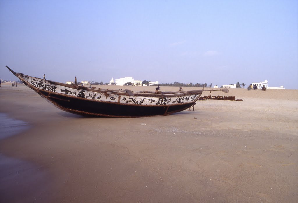 Puri beach, 1989