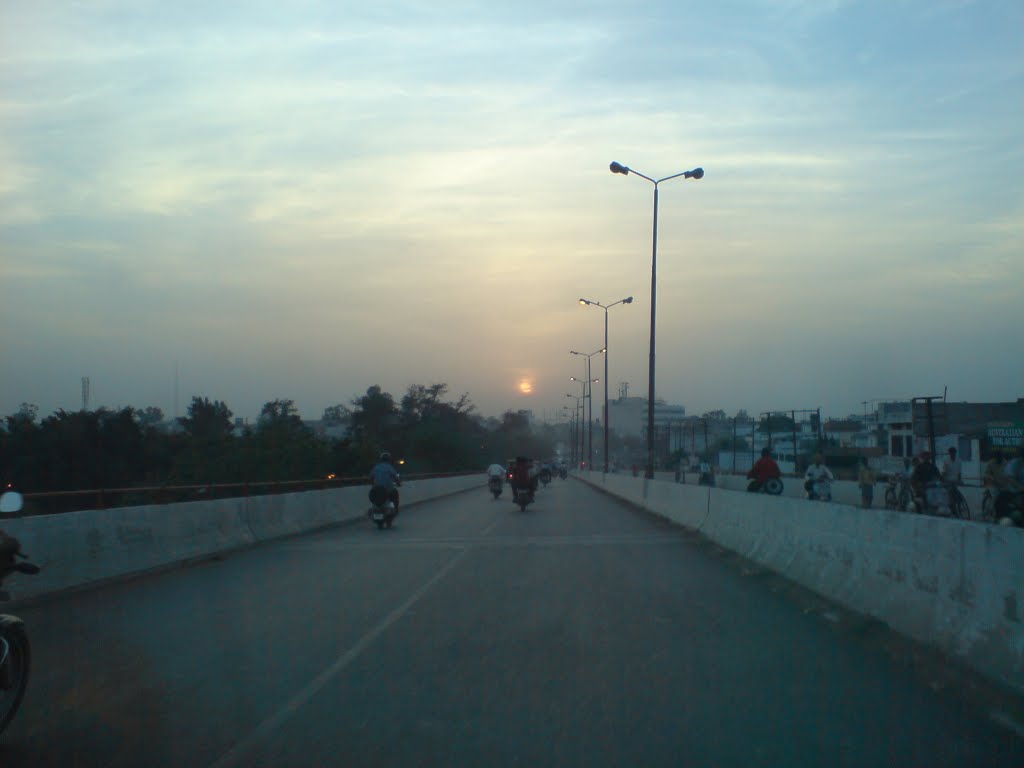 sunset view From Flyover