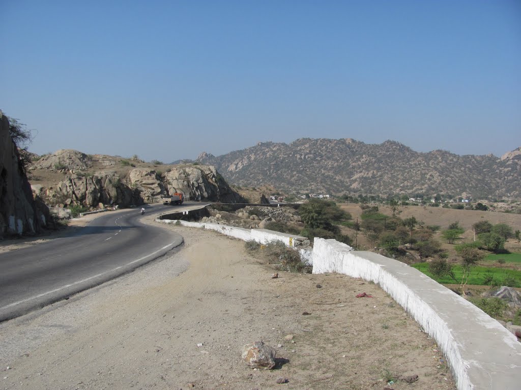 on the way from Barr, rajasthan