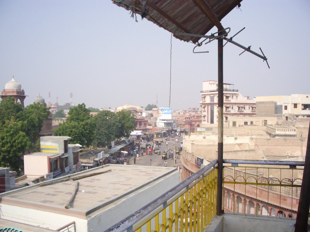 view from hotel deluxe