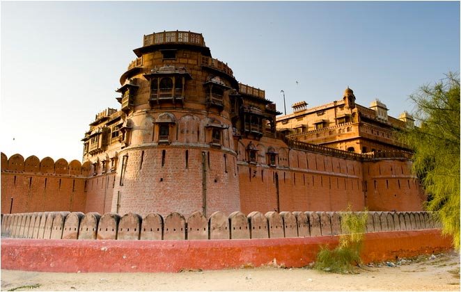 Junagarh fort at sunset time