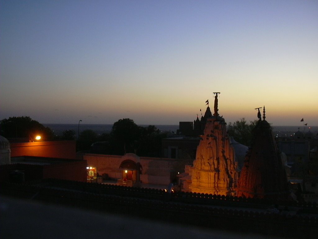 India, Bikaner, from Jaina temple