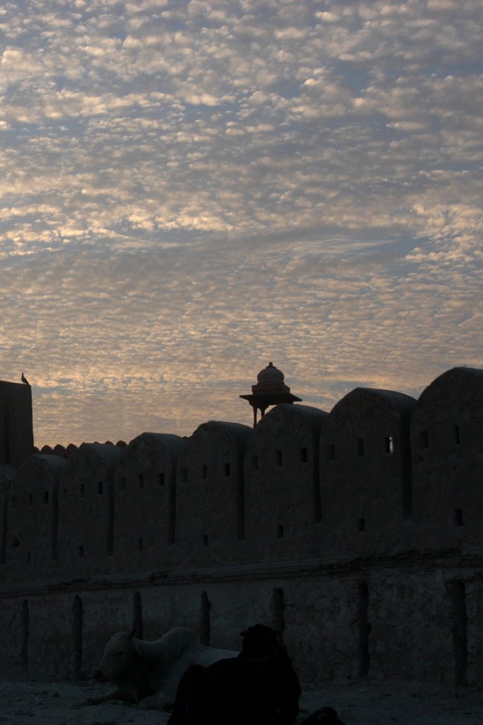 Tramonto a Bikaner