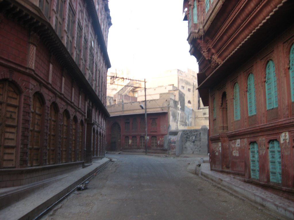 streets of the old city of bikaner