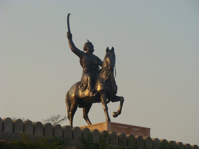 Statue of Maharaj Surajmal of Bharatpur