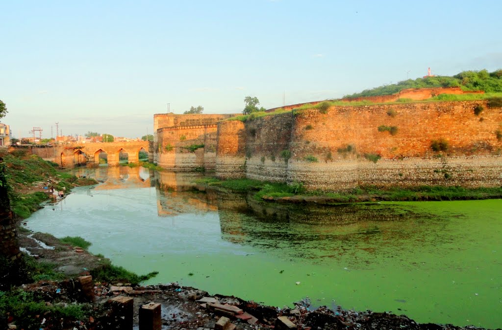 Lohagarh Fort has 34 Bastons for putting Canons