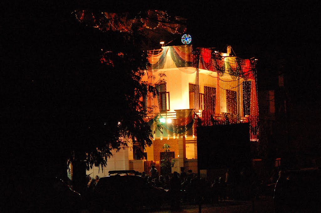 DPAK MALHOTRA, nice house decor with lights, Gandhi Nagar, Bhilwara main city, Bhilwara 311001, Rajasthan, Bharat