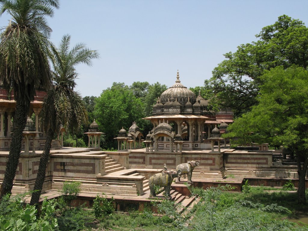 Kota, cremation grounds of maharajas