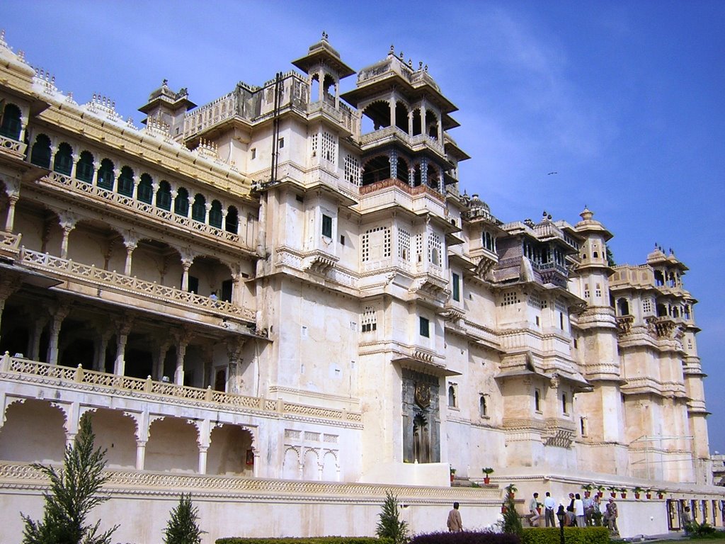 Udaipur - City Palace - esterno