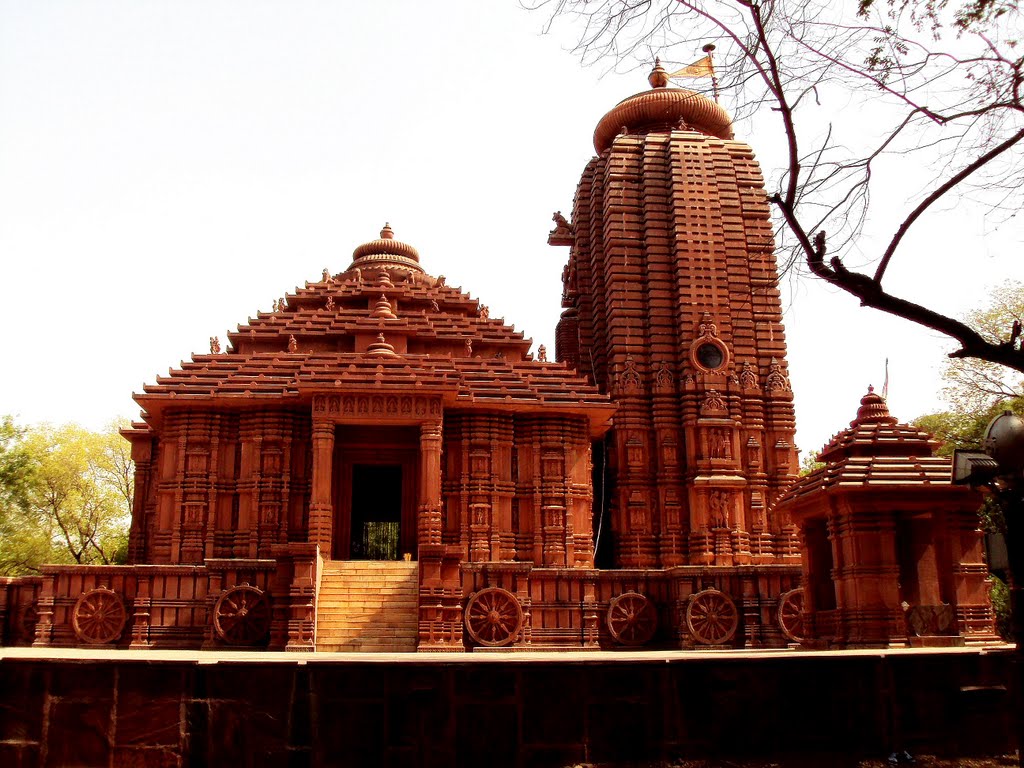 Shanichara Temple [Sun Temple] built like a Chariot on wheels.