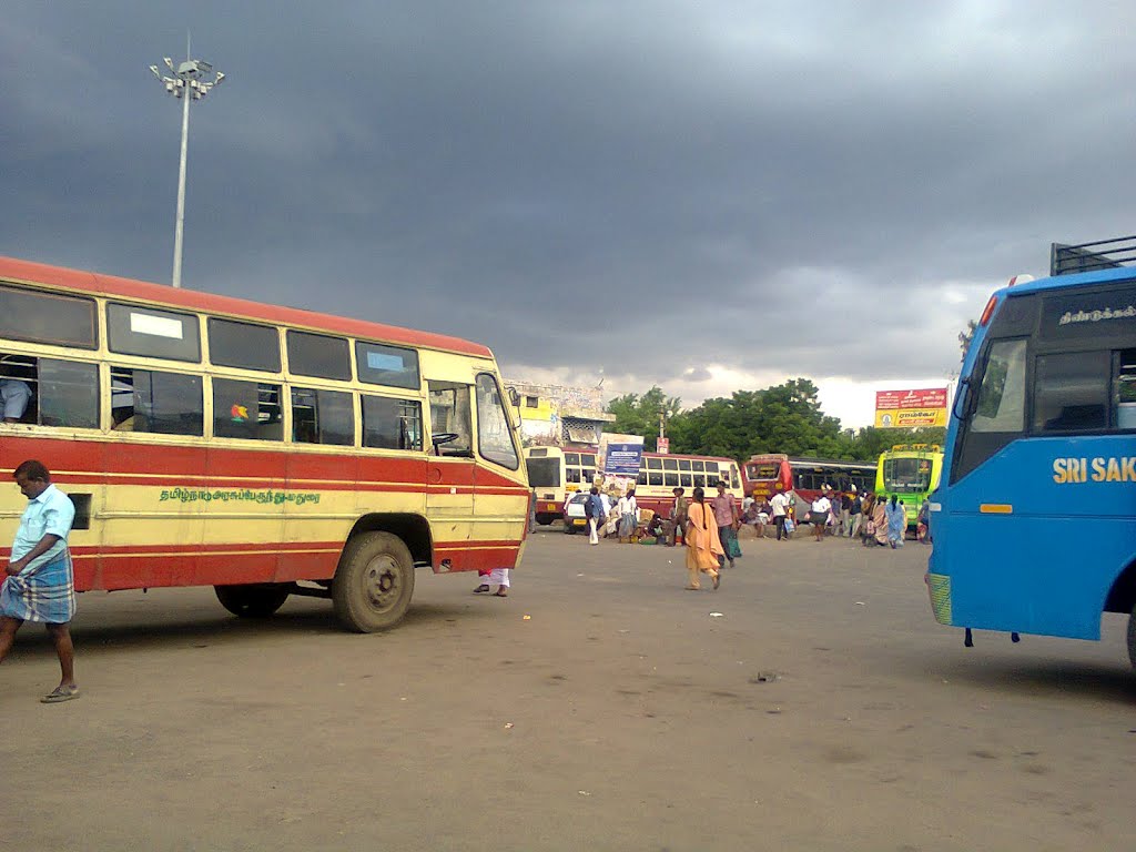 dindigul town bus stand